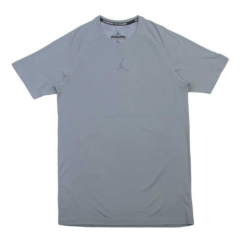 мужская серая футболка Jordan Stay Cool Fitted 642409-065 - цена, описание, фото 1